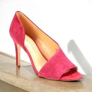 NWT Gibson Latimer “Viollette” Sheep Leather D'orsay Pumps in Fuschia Size 6